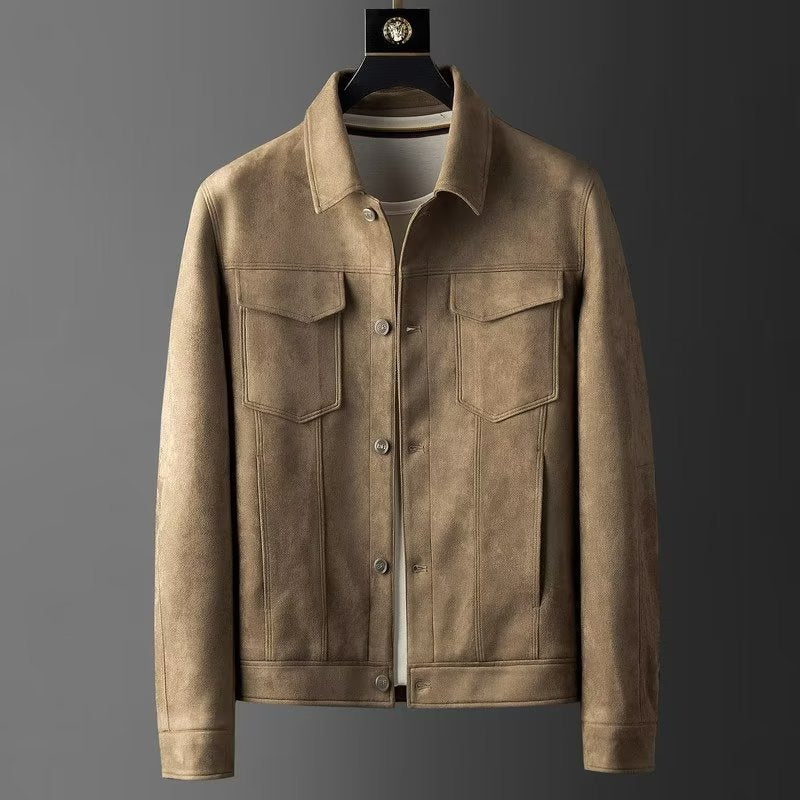 Berg-Feldt | Klassische Wildlederjacke für Männer