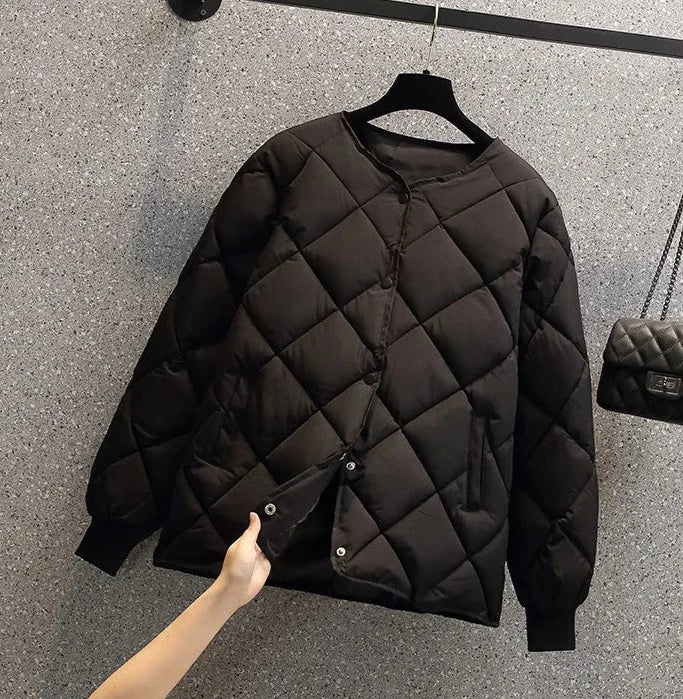 Veste en coton Karina à carreaux