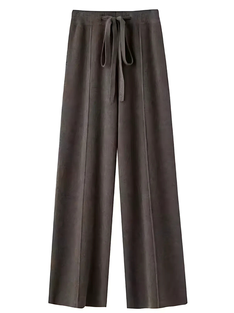 Berg-Feldt | Die Strickhose mit Weitem Bein für Stilvolle Gemütlichkeit