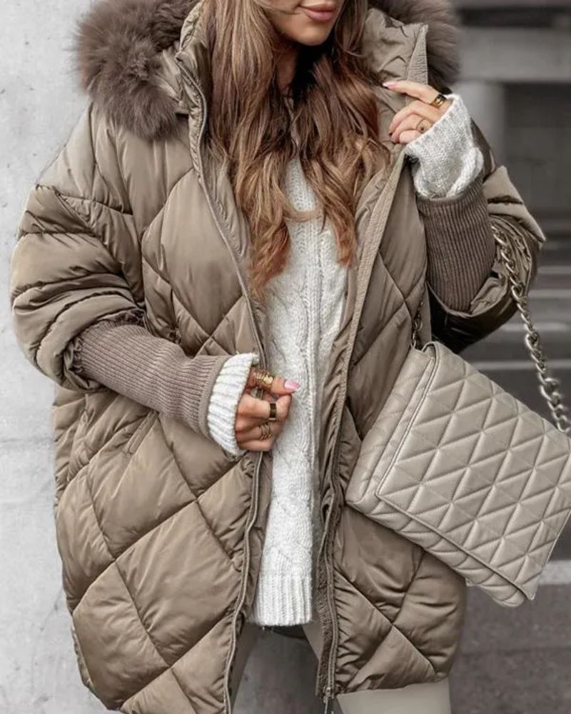 Berg-Feldt | Veste à capuche zippée d'hiver