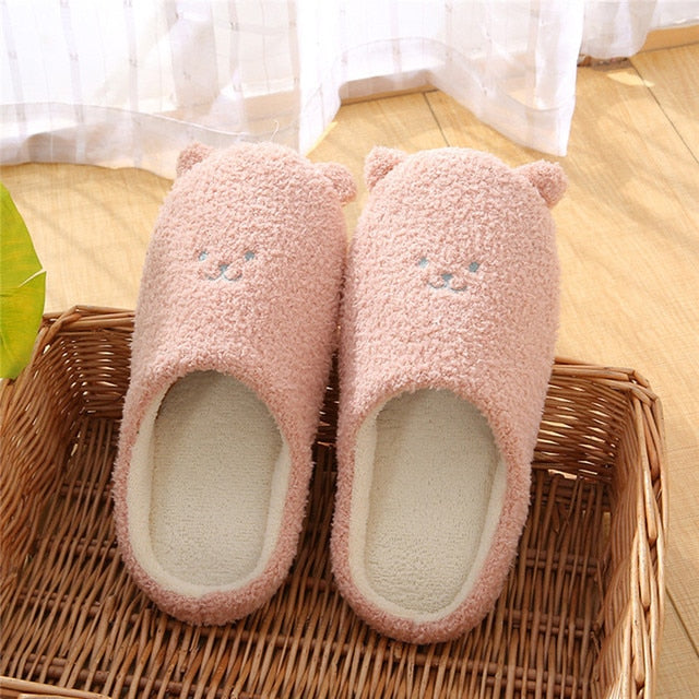 Chaussons animaux tout doux