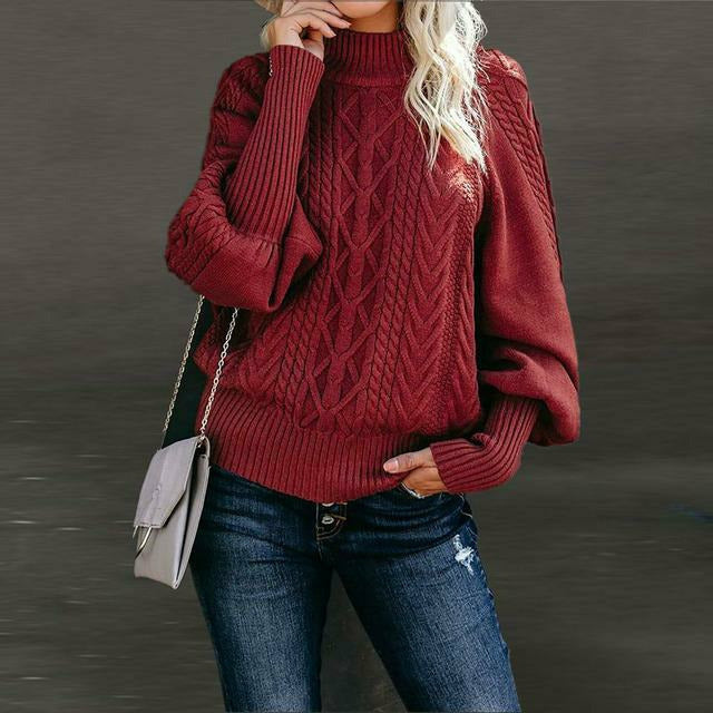 Berg-Feldt | Fester Strickpullover im Klassischen Stil