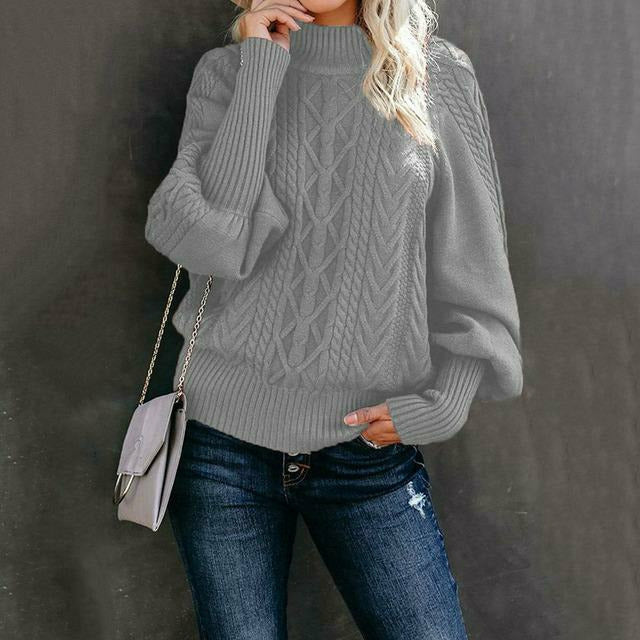 Berg-Feldt | Fester Strickpullover im Klassischen Stil