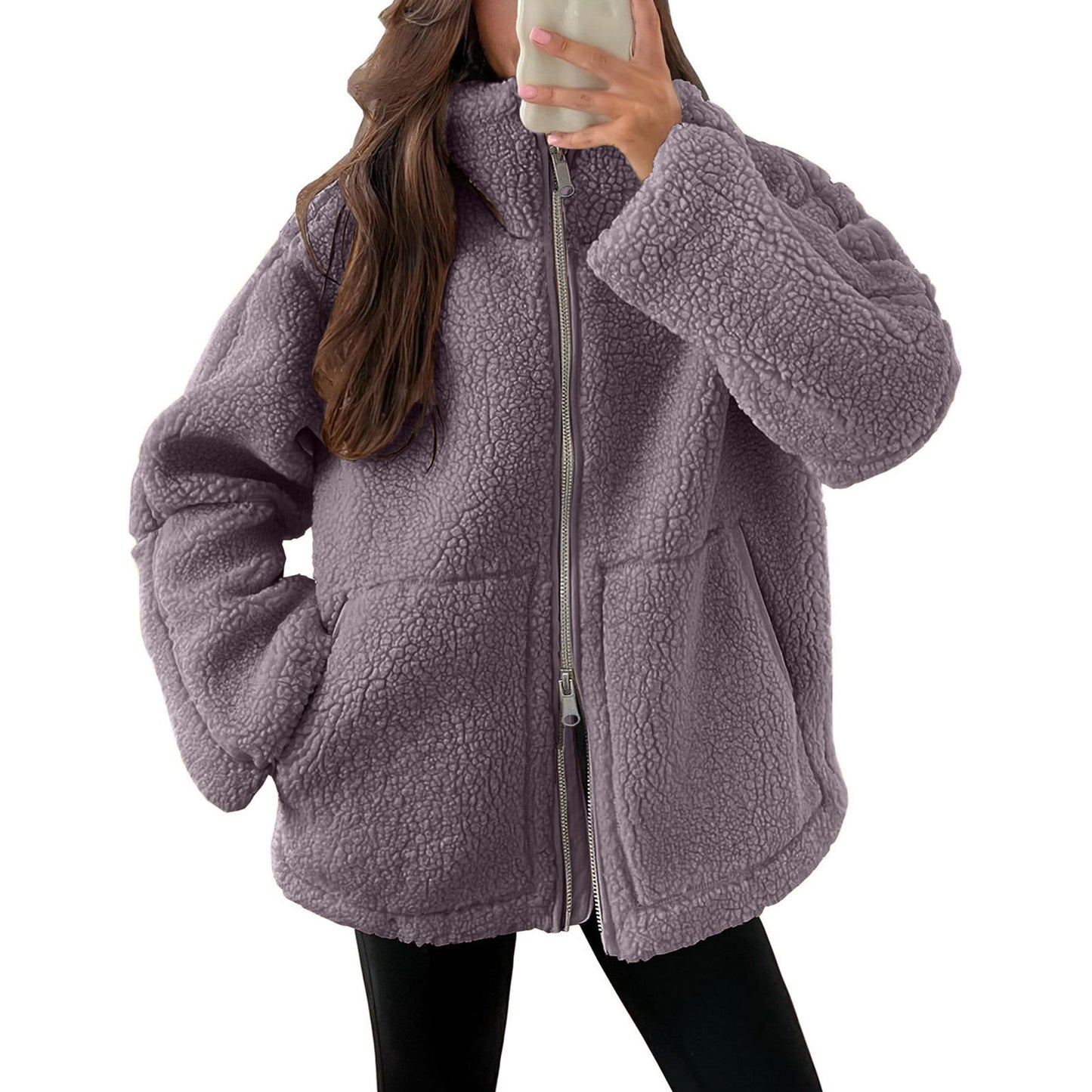 Berg-Feldt | Gemütliche Teddyjacke aus Wolle für Frauen