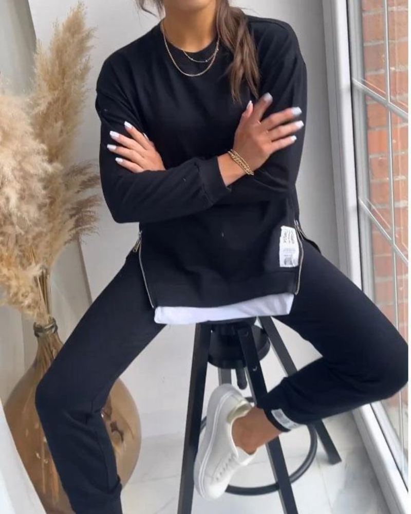 Berg-Feldt | Sweater und Hose Zweiteiler Set