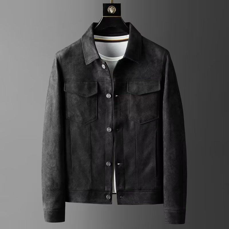 Berg-Feldt | Klassische Wildlederjacke für Männer