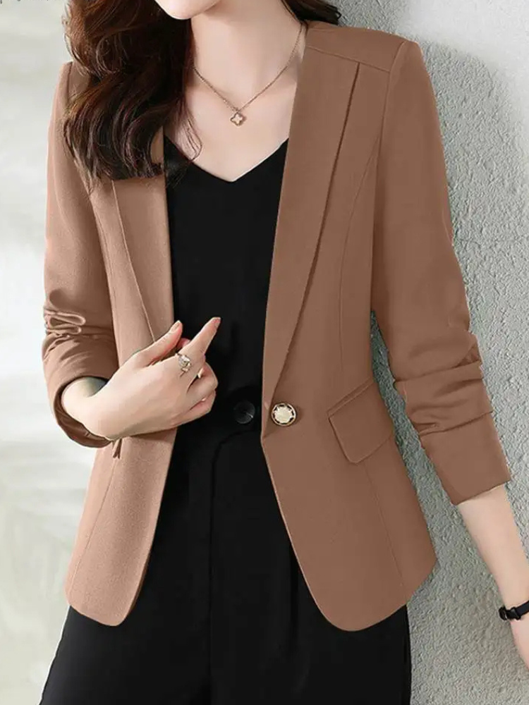 Avelena Blazer long de luxe pour femme