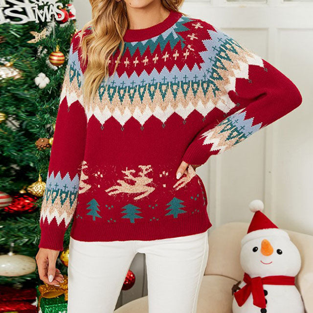 Berg-Feldt | Lässiger Strickpullover mit Rundem Halsausschnitt