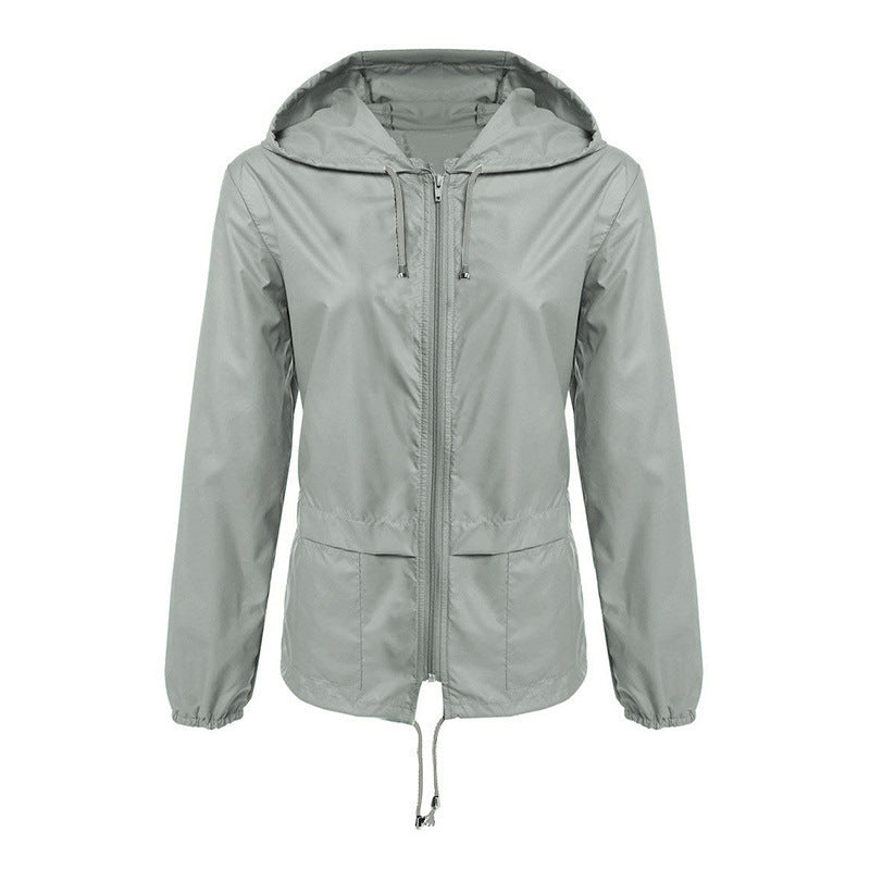 Berg-Feldt | Leichte wasserfeste Jacke mit Kapuze Elarat