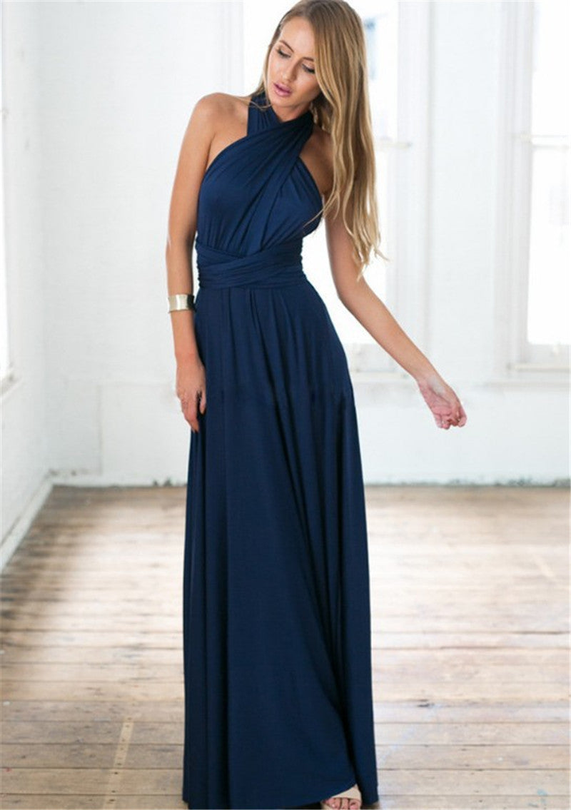 Robe bohème bandage pour femme de Fudus
