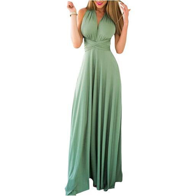 Robe bohème bandage pour femme de Fudus