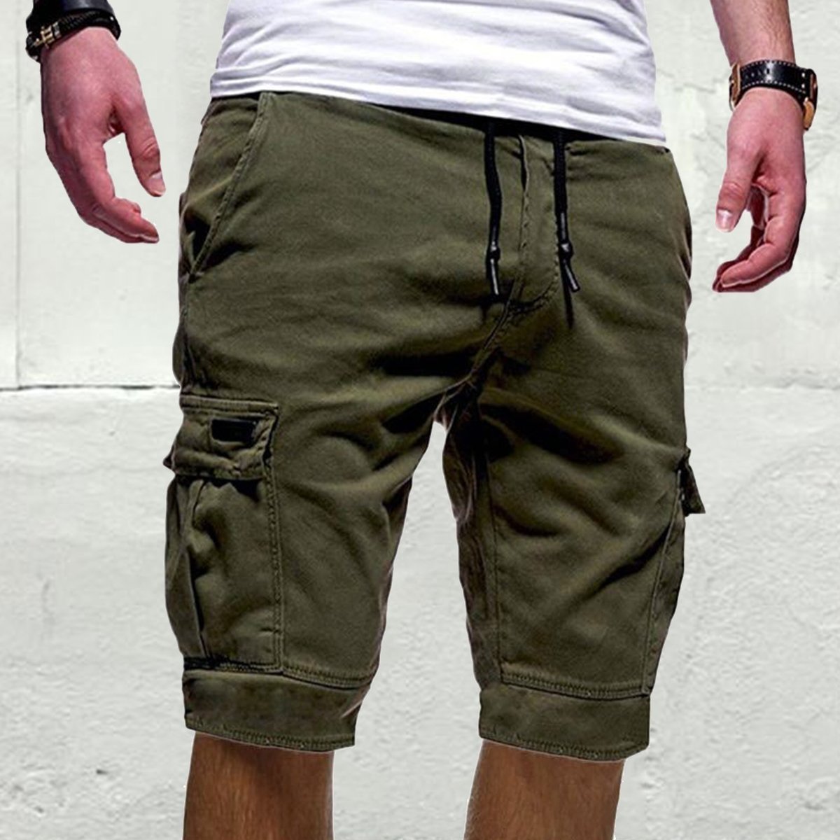 Short ample cargo Bogdan pour homme pour l'été