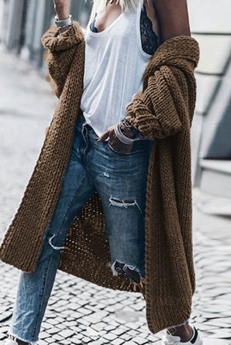 Berg-Feldt | Klassische und Elegante Strickjacke für Den Winter