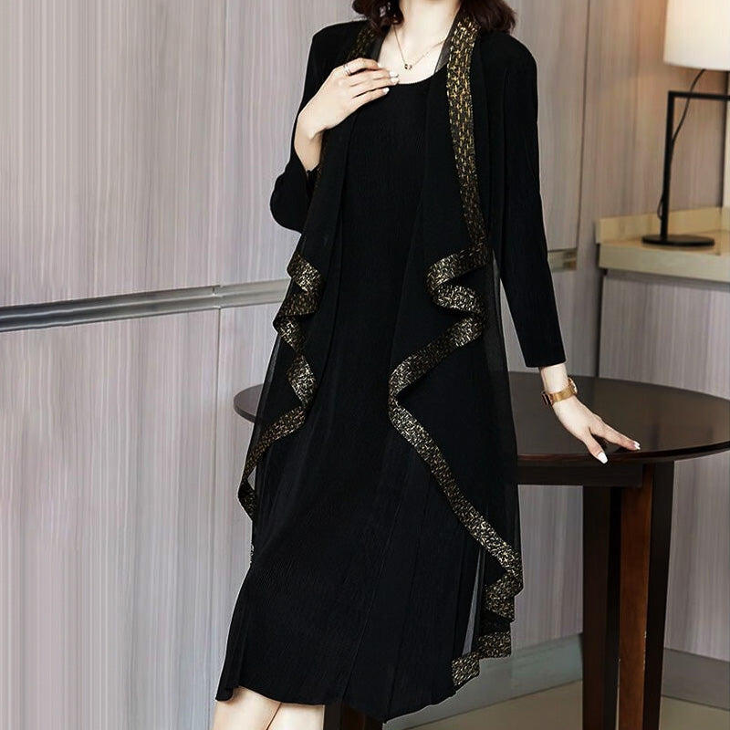 Irma - Ensemble robe d'automne, nouveau style rétro
