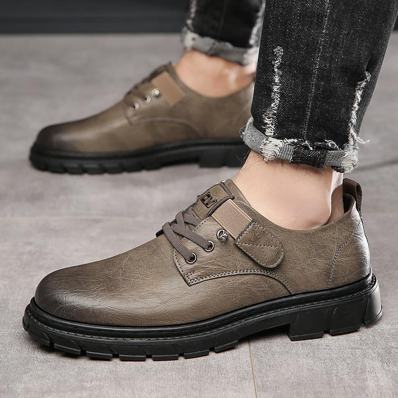 Chaussures cargo en cuir de Vardy