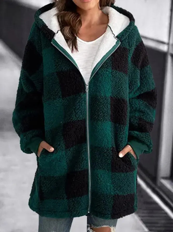 Berg-Feldt | Manteau à carreaux pour femme
