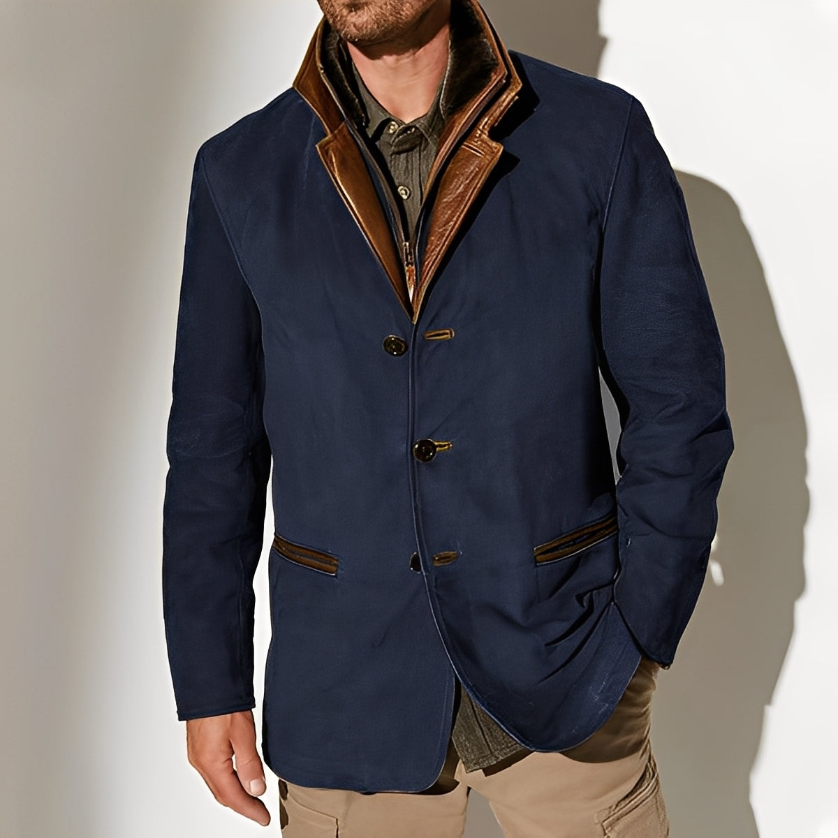 Berg-Feldt | Klassische Jacke mit Taschen für Herren