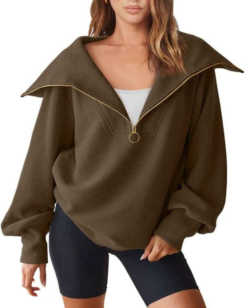 Berg-Feldt | Halbreißverschluss Vielseitiger Pullover