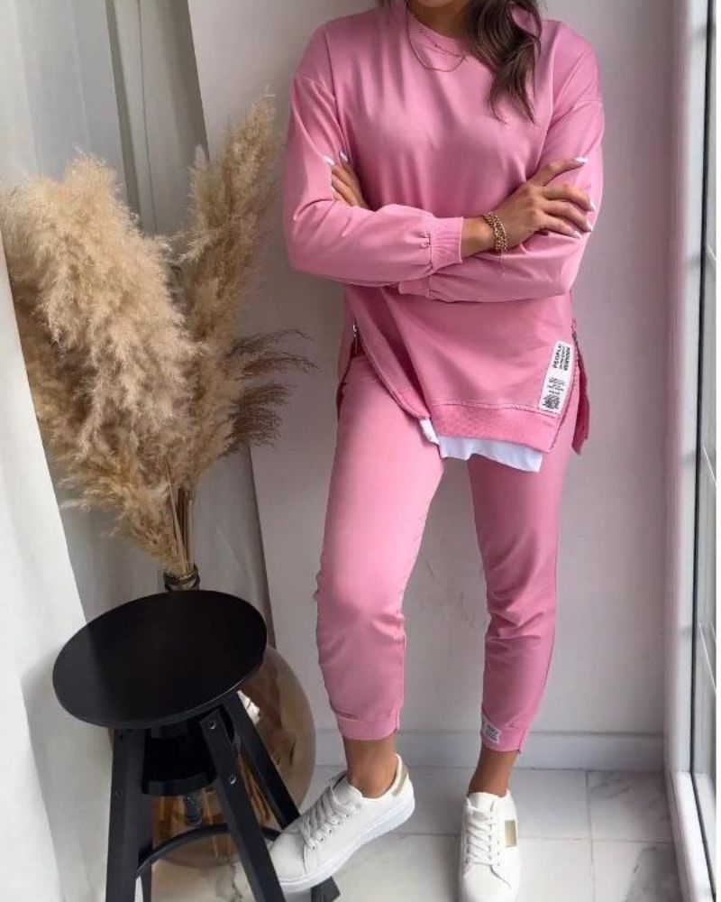Berg-Feldt | Sweater und Hose Zweiteiler Set