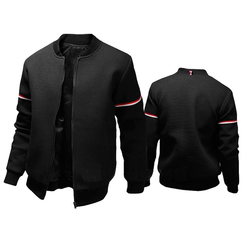Veste à capuche de sport pour homme avec rayures contrastées Berg-Feldt