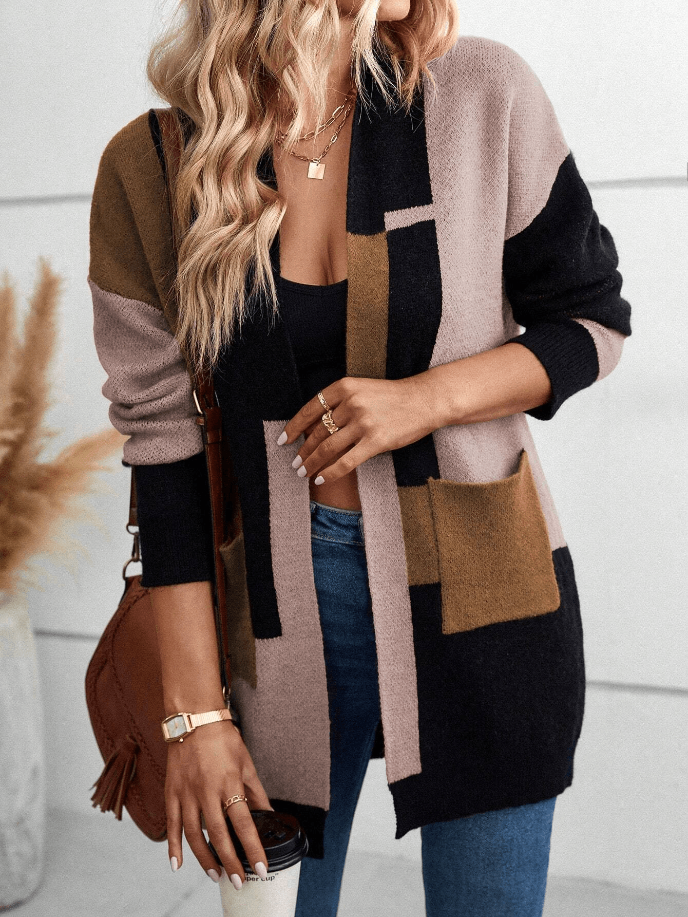 Berg-Feldt | Elegante und Lässige Winter Strickjacke