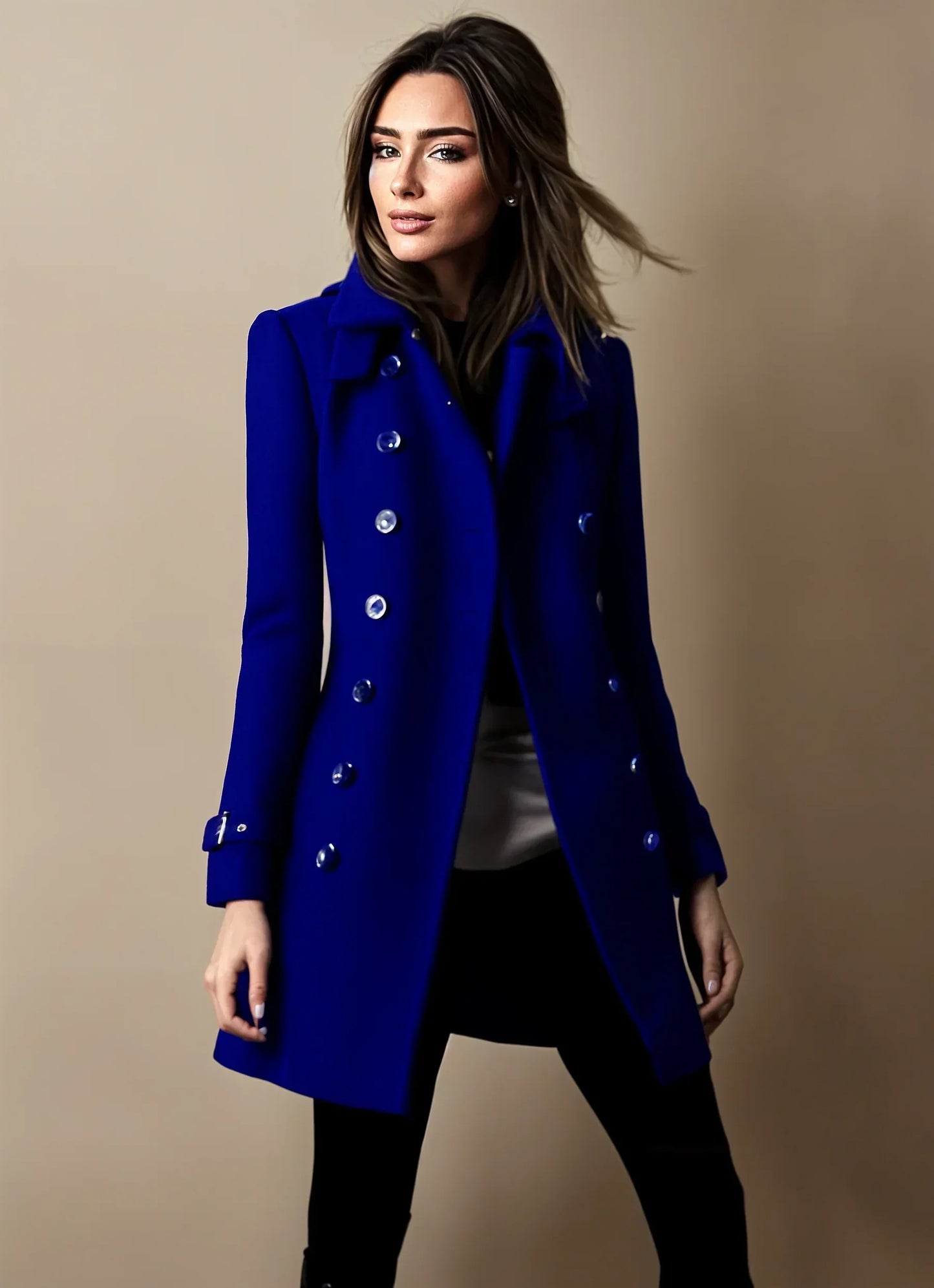 Berg-Feldt | Eleganter Trenchcoat Damen Winterjacke
