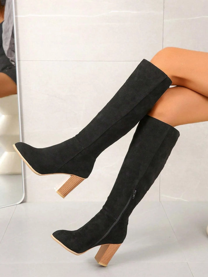 Berg-Feldt | Knielangen Damenschuhe Modische Winterstiefel Kaufen