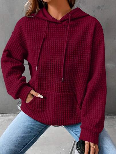 Fudus Damen Kapuzenpullover in Uni