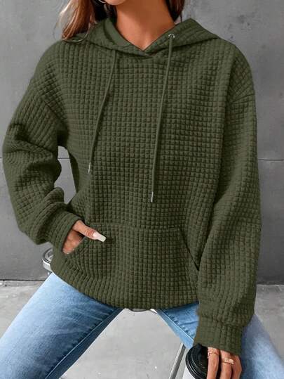 Fudus Damen Kapuzenpullover in Uni