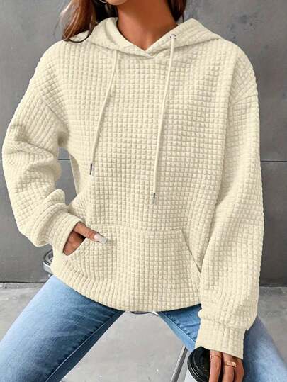 Fudus Damen Kapuzenpullover in Uni