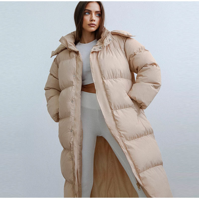 Berg-Feldt | Stilvoller langer Damen Daunenjacke