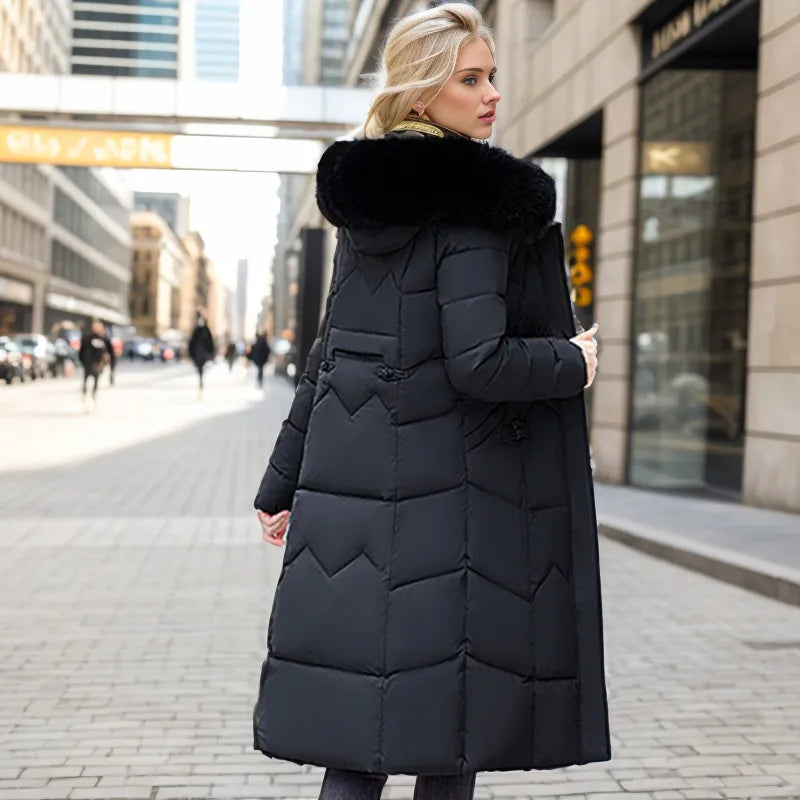 Berg-Feldt | Lange schlanke Winterjacke