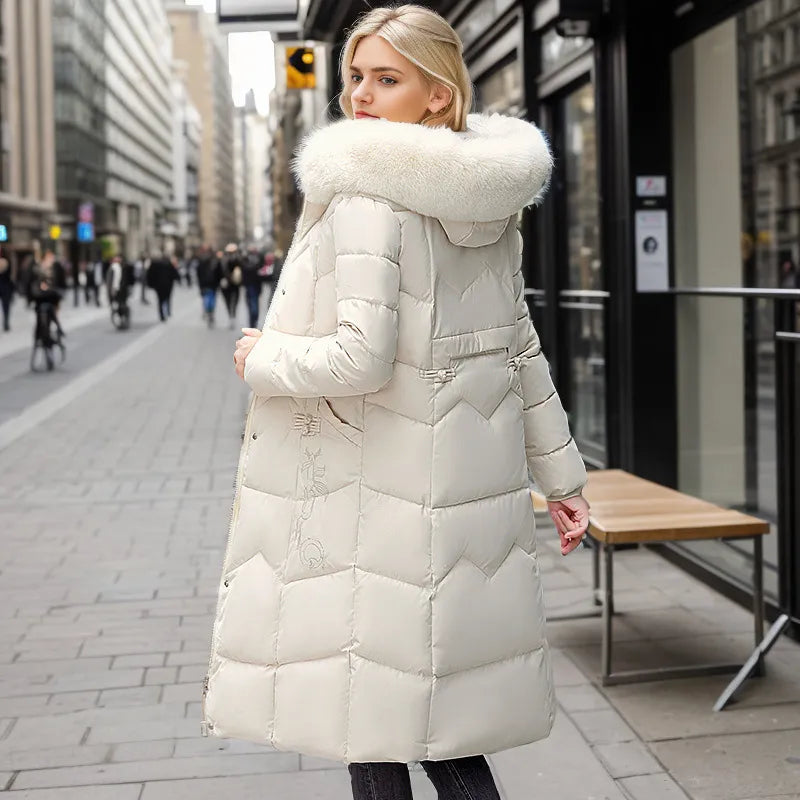 Berg-Feldt | Lange schlanke Winterjacke
