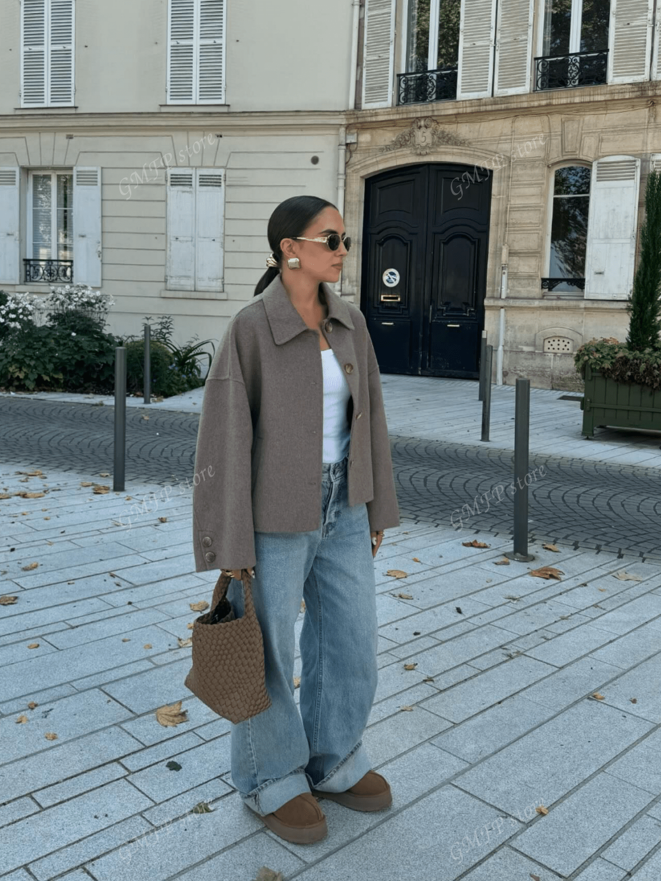 Berg-Feldt | Veste en laine boutonnée Intemporelle, Parisienne & Prête pour l'automne