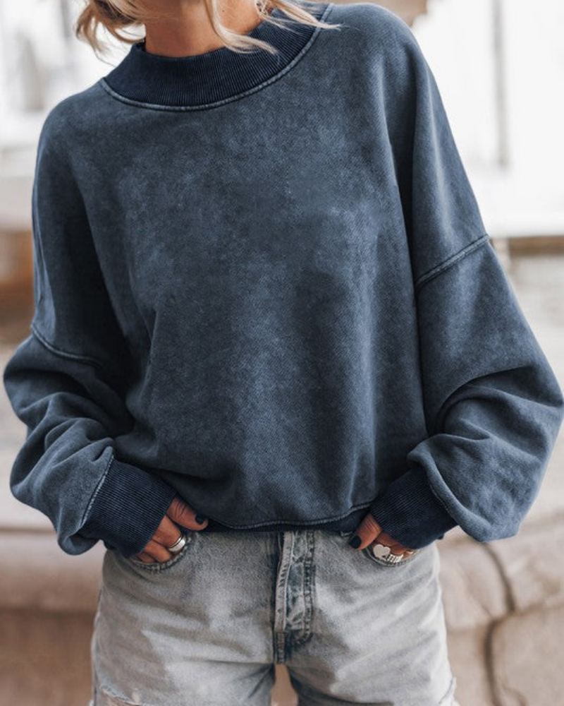 Berg-Feldt | Stilvoller Gebleichter Pullover