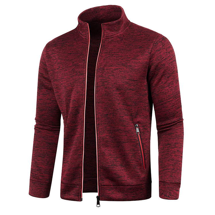 Herren-Reißverschlussstrickjacke