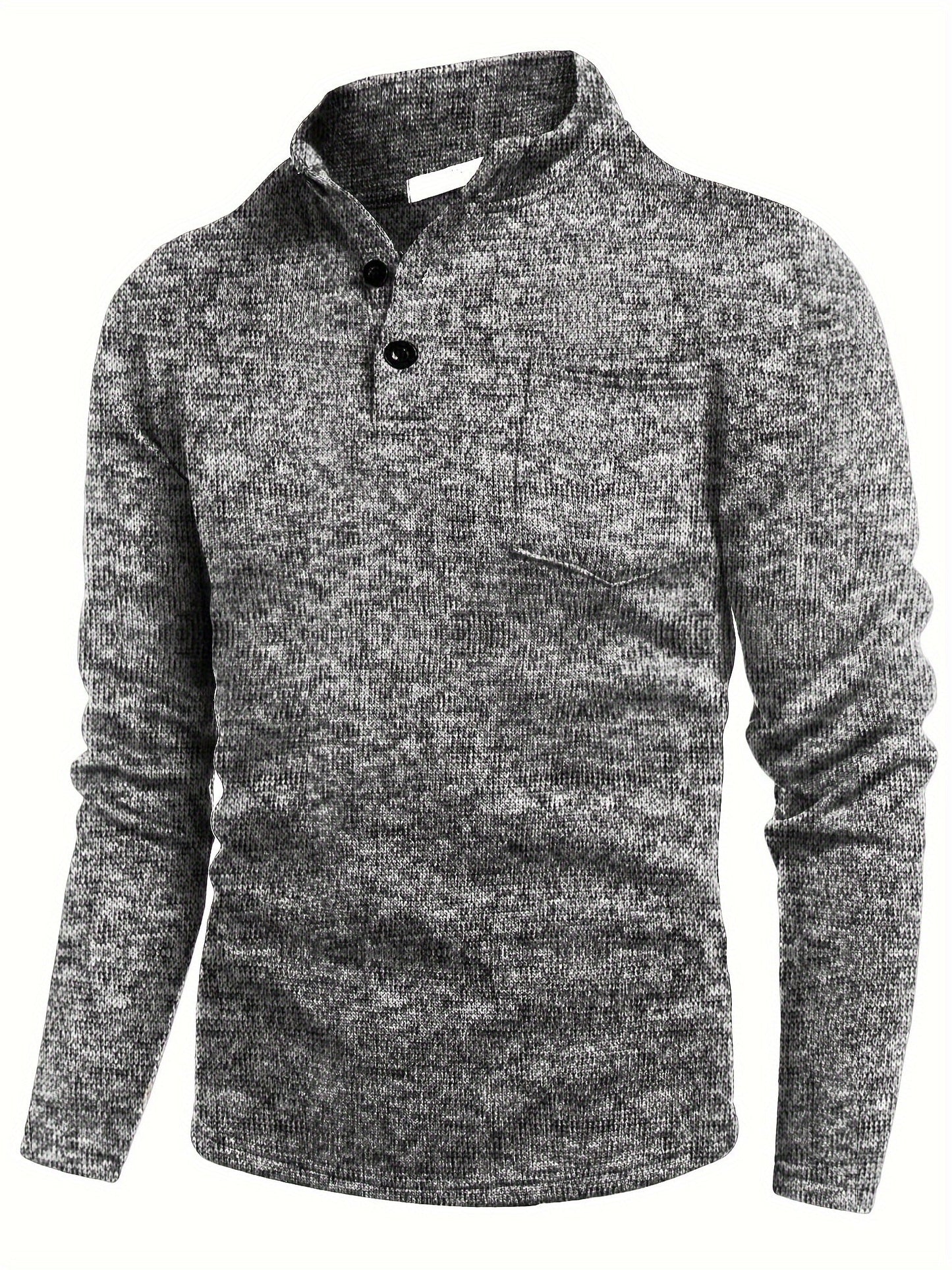 Berg-Feldt | Lässiger Pullover mit Knopfdetails Baumwollmischung Komfort und Stil