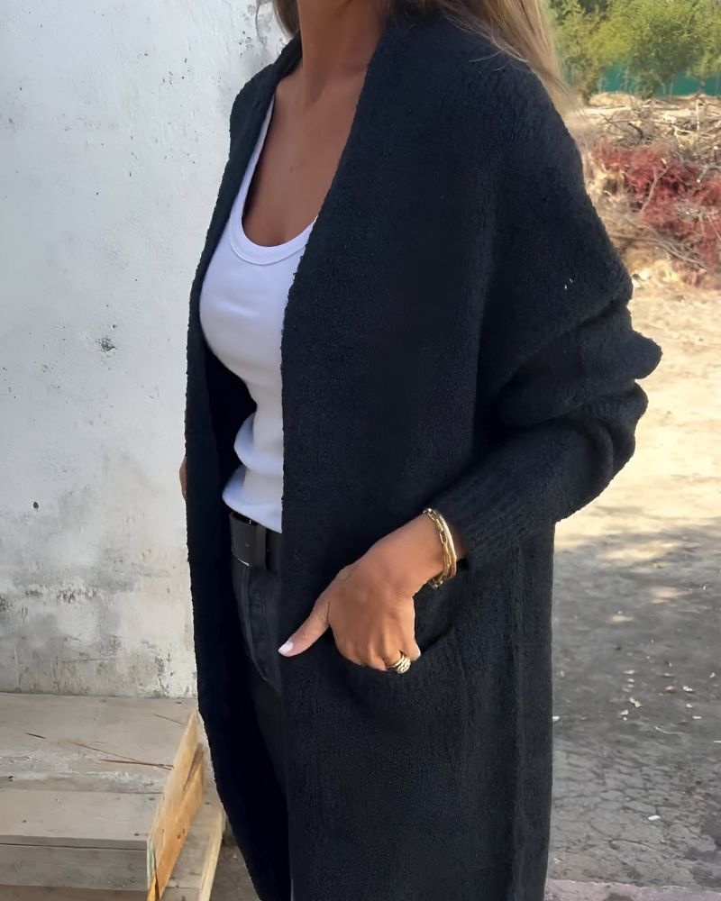 Berg-Feldt | Lässiger Strick-Cardigan mit Taschen