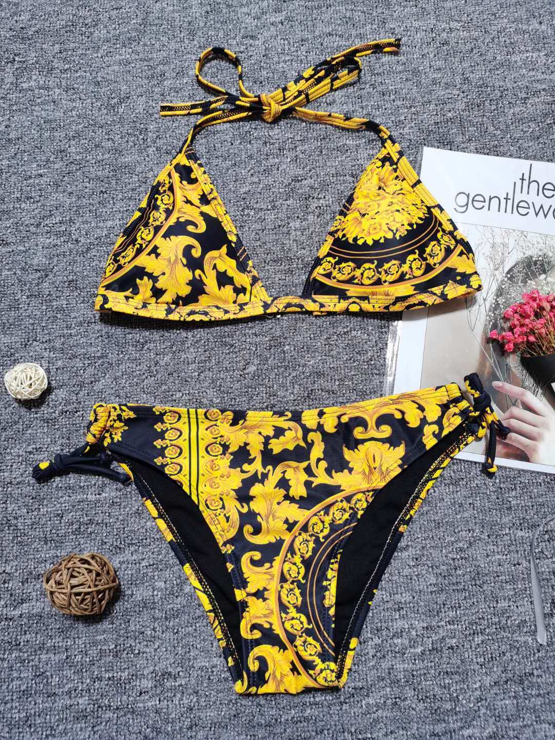 Ensemble bikini triangle femme à bretelles ajustables berg-feldt1750243950