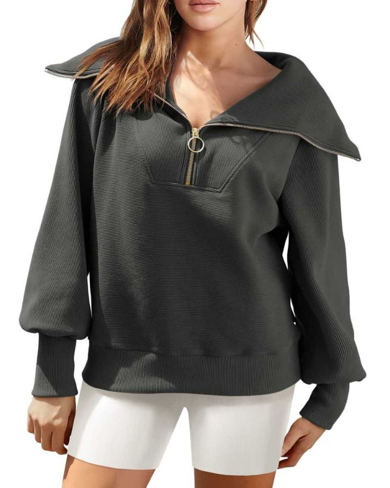 Berg-Feldt | Halbreißverschluss Vielseitiger Pullover