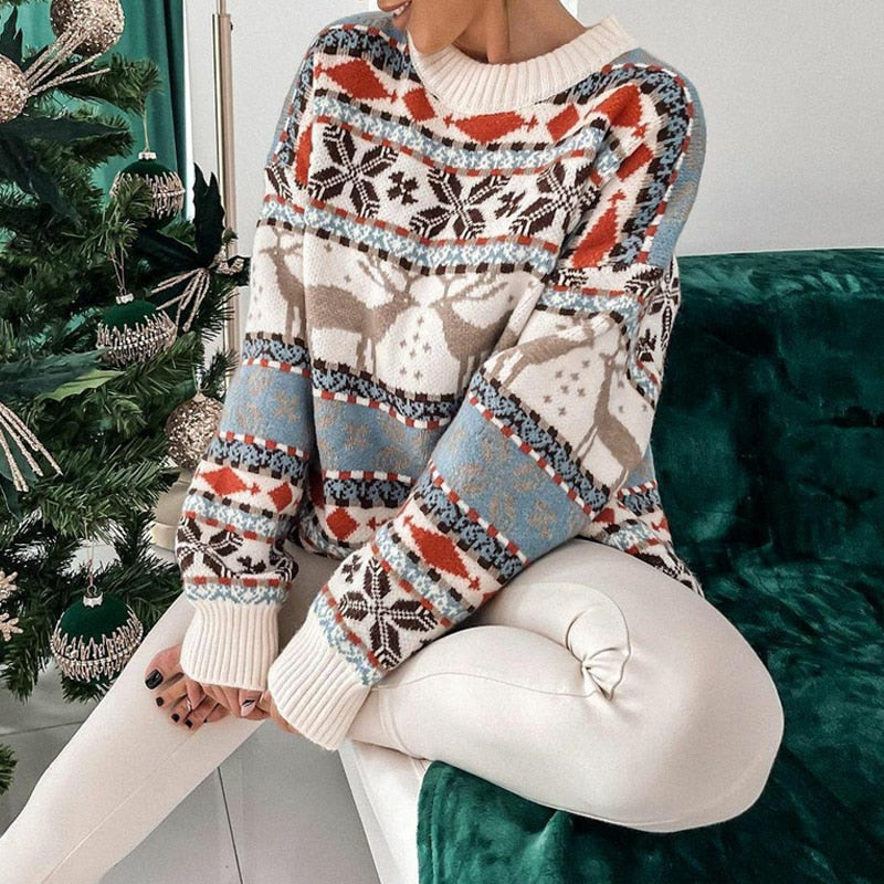 Berg-Feldt | Rollkragenpullover für Frauen Weihnachten