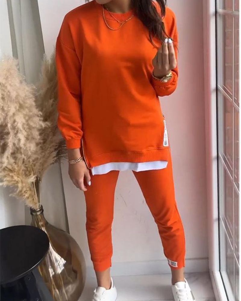Berg-Feldt | Sweater und Hose Zweiteiler Set