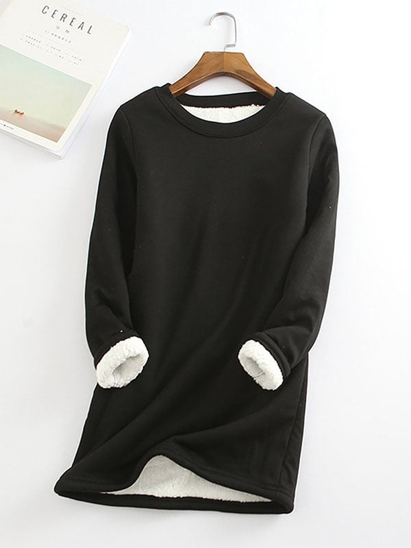 Belen : Sweat-shirt doublé polaire