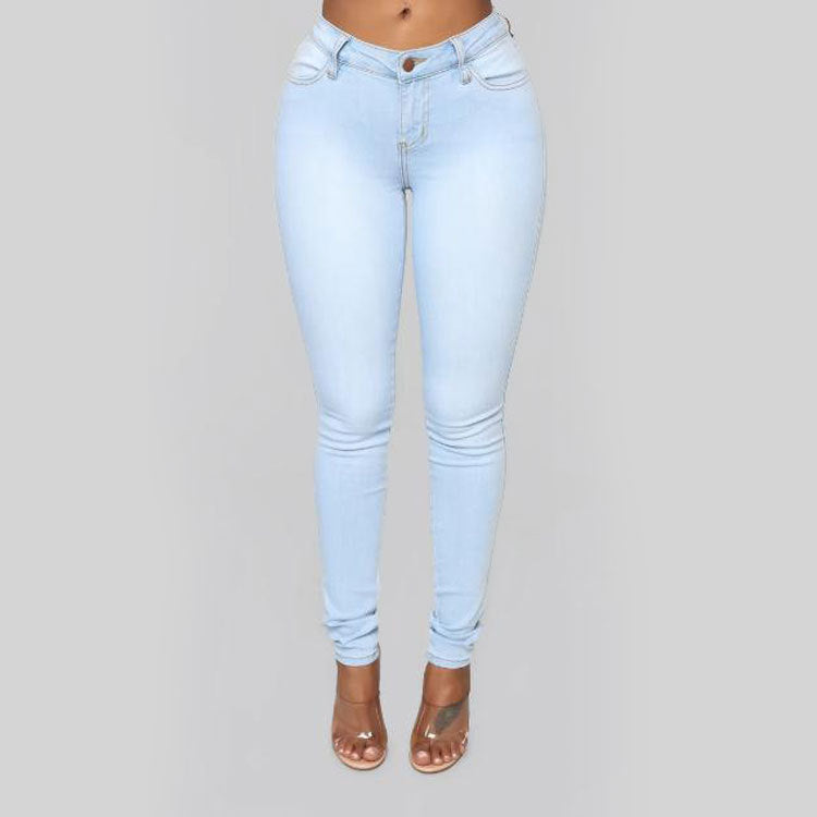 Formelhafte Damen-High-Waist-Skinny-Jeans mit Shaping-Effekt und bequemem Stretch von berg-feldt