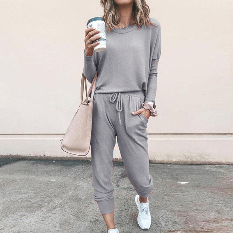 Damen Freizeit-Jogginganzug mit lässigem Schnitt und praktischen Taschen Berg-Feldt