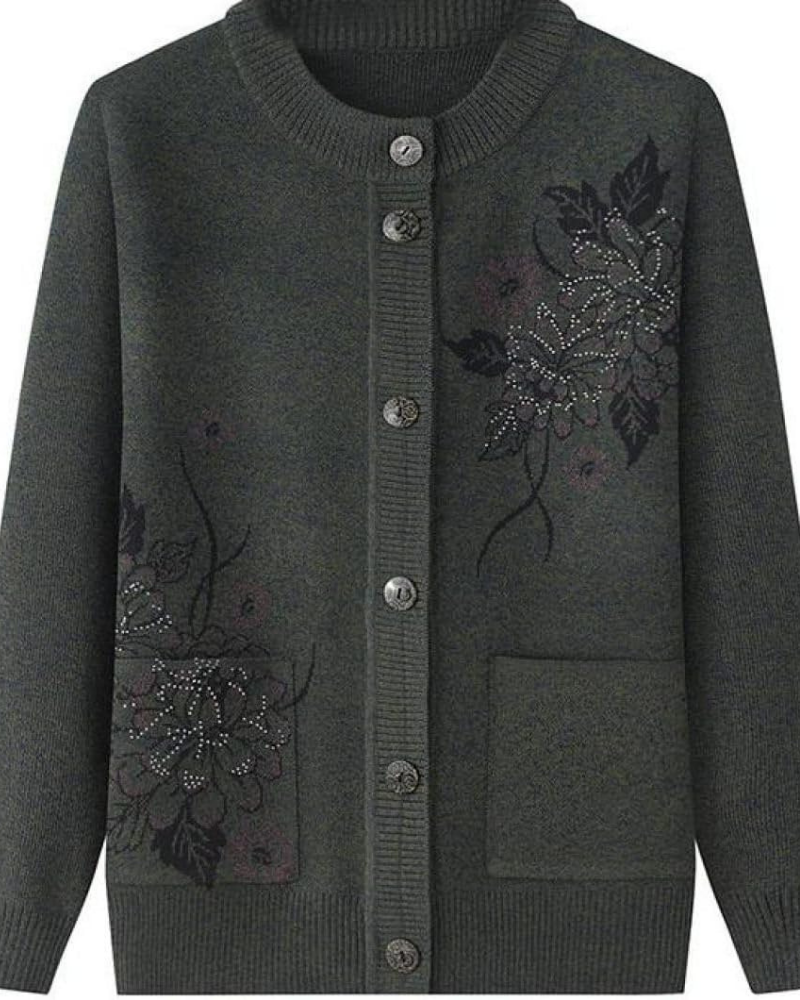 Berg-Feldt | Floral Charm Strickjacke