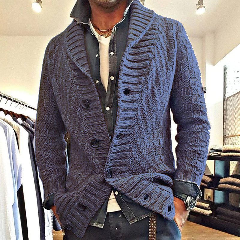 Berg-Feldt | Strickjacke mit Feinem Muster