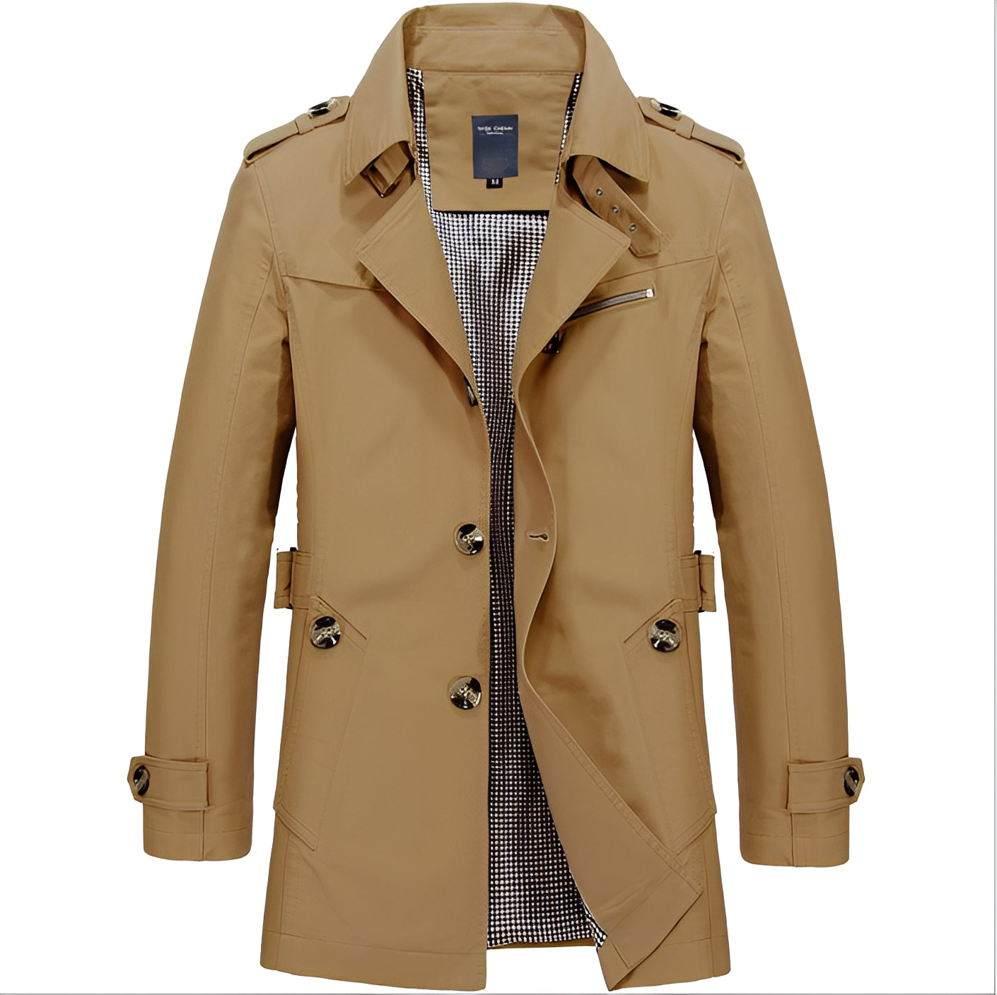 Berg-Feldt | Eleganter Windbreaker Trenchcoat für Männer