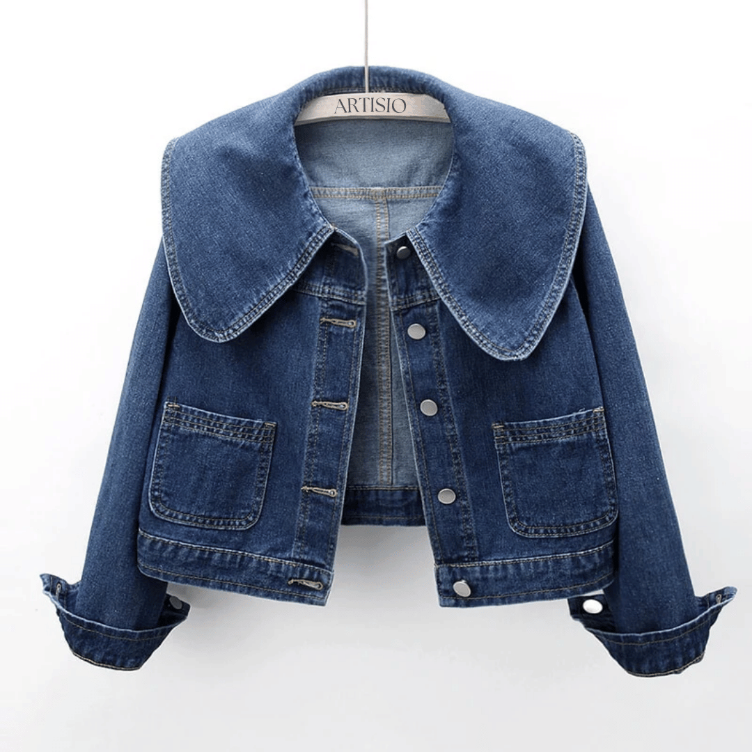 Berg-Feldt | Veste en jean pour femme avec col marin