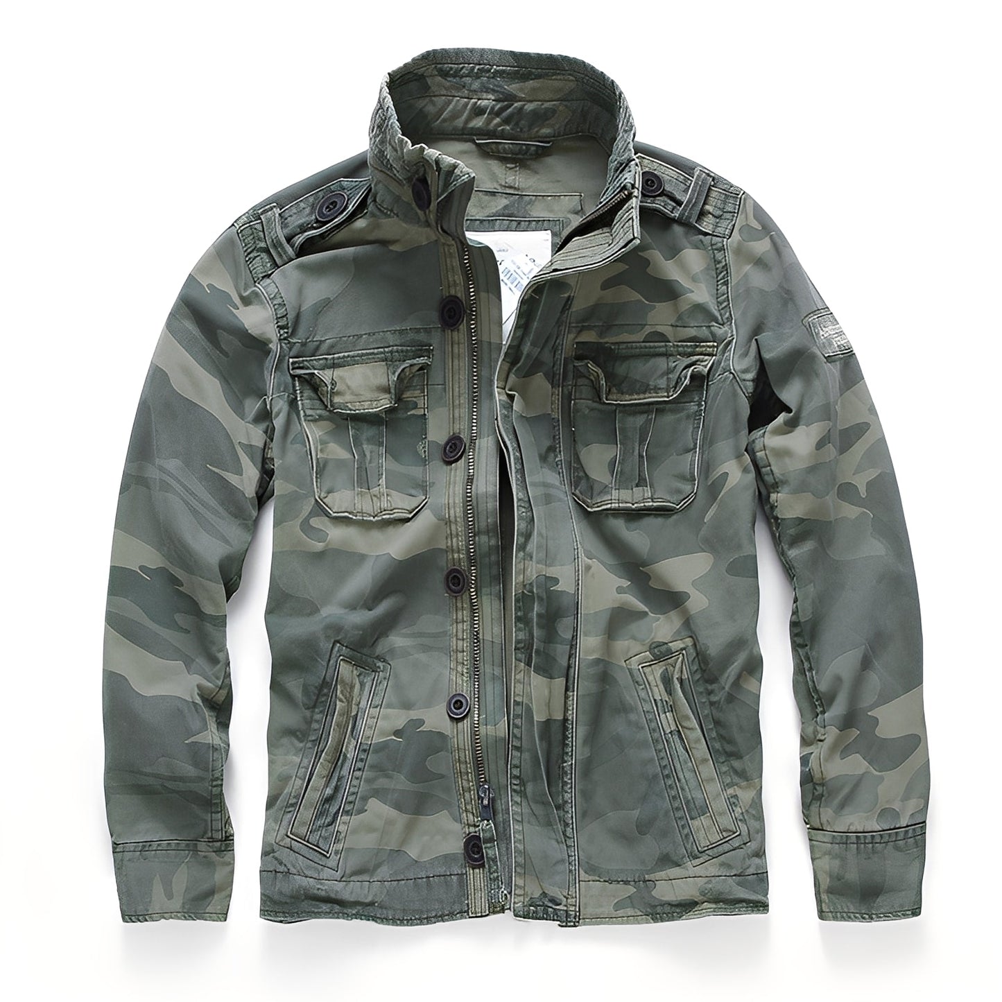 Berg-Feldt | Klassische Denimjacke mit Taschen für Männer